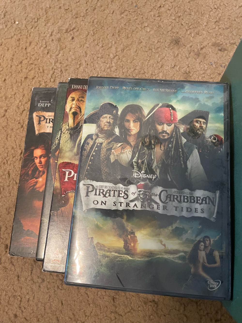 Disney Pirates of the Caribbean DVD Collection - Black